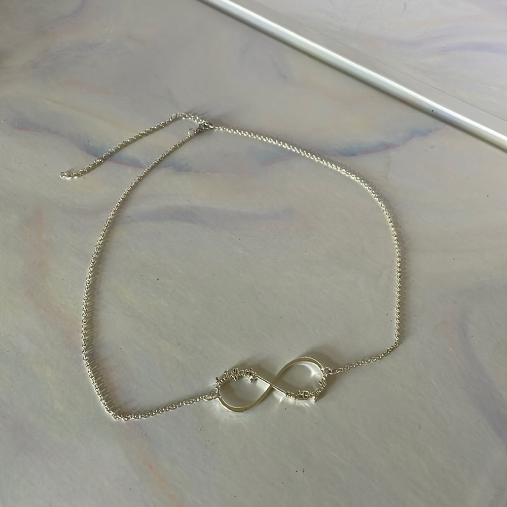 To infinity and beyond silver necklace Disney Pixar toy story buzz light year